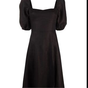 Reformation Belgium Dress - Black - size 6
